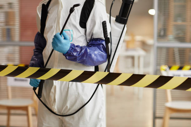 Professional Biohazard Cleanup technician working in Taylorsville, KY